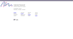 Desktop Screenshot of noetzold.info